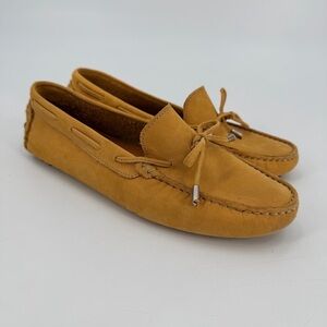 Mercanti Fiorentini Yellow Driving Loafers Women’s 9.5